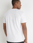  Tricou alb cu mânecă scurtă și imprimeu Evelon