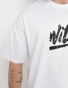  Tricou Alb de Bumbac cu Imprimeu Anfria