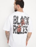  Tricou Alb de bumbac cu imprimeu pe ambele părți Daven