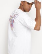 Tricou Alb De Bumbac cu mânecă scurtă Decorat cu imprimeuri Citara