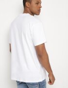  Tricou alb de bumbac cu mânecă scurtă și imprimeu Nobalia