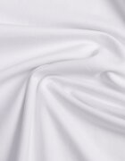  Tricou Alb din Bumbac cu Decolteu în V Rionisse
