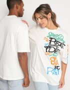  Tricou Alb din Bumbac Cu Imprimeu Halconie