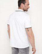  Tricou Alb tip Polo cu nasturi Timarie