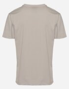  Tricou Clasic Gri din Bumbac cu Imprimeu Mare Gunelia
