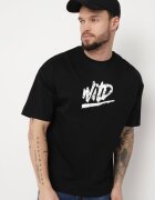  Tricou Negru din bumbac cu imprimeu Anfria