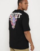  Tricou Negru Din bumbac cu mânecă scurtă Decorat cu imprimeuri Citara