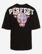  Tricou Negru Din bumbac cu mânecă scurtă Decorat cu imprimeuri Citara