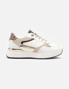 tulipano Adidași Albi Decorați cu inscripție și cu imprimeu leopard Wakkaria
