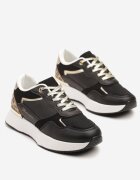 tulipano Adidași Negri Decorați Cu text și imprimeu leopard Wakkaria