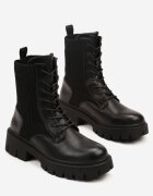 tulipano Ghete Negre tip Worker cu Gambă Elastică Polie