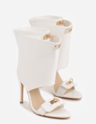 tulipano Sandale Albe Stil botine cu Catarame Decorative Neamerephis