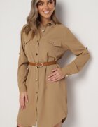 unigirl Rochie Bej închis Deliberation