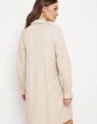 unigirl Rochie Bej Lejeră tip cămașă Momessa