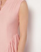 unigirl Rochie Roz din Viscoză cu croială evazată Lirice