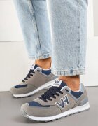 van horn Sneakers Gri cu Aplicație Geometrică Halaniela