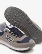 van horn Sneakers Gri cu Aplicație Geometrică Halaniela