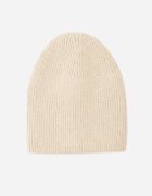 versoli Căciulă din viscoză în stil clasic Beanie cu strat dublu de tricotaj Debnat Bej