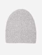 versoli Căciulă din viscoză în stil clasic Beanie cu strat dublu de tricotaj Debnat Gri