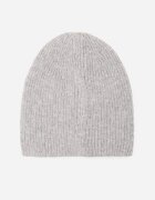 versoli Căciulă din viscoză în stil clasic Beanie cu strat dublu de tricotaj Debnat Gri