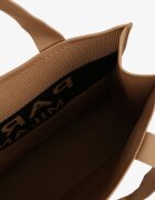 versoli Geantă Maro Shopperka din Țesătură embosată Salarea