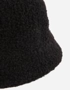 versoli Pălărie din material tip Boucle Verule Neagră