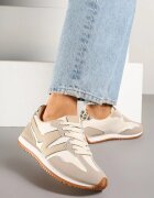 via giulia Adidași Bej cu bandă metalică și model geometric Tosvella