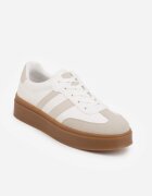 via giulia Sneakers Alb-Bej în Stil Tenisi cu Dungi Nilomira