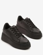 via giulia Sneakers Negri Clasici cu Talpă Groasă Ardisne