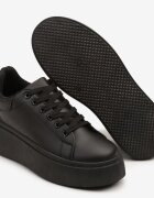 via giulia Sneakers Negri Clasici cu Talpă Groasă Ardisne