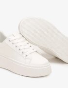 vices Adidași Alb-bej Casual pe Talpă Groasă Tiadonia