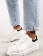 vices Adidași Alb-Negru cu Talpă Groasă Hypnotic