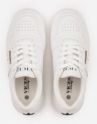 vices Adidași Albi cu Talpă Groasă cu Aplicație Triunghiulară Meanata