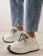 vices Adidași Albi în Stil Streetwear cu Talpă Groasă Ilinatea