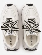vices Adidași Albi în Stil Streetwear cu Talpă Groasă Ilinatea