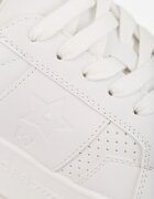 vices Adidași Albi pe Talpă Groasă Decorați cu o Stea Fenalia