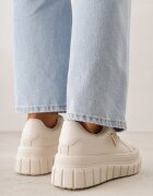 vices Adidași Bej Casual cu Talpă Groasă și Reliefuri Therelle