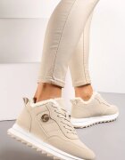 vices Adidași Bej cu Platformă cu Blăniță Egiapia
