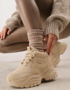 vices Adidași Bej închis Stil Trapper Chunky cu talpă groasă Leandre