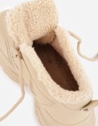 vices Adidași Bej închis Stil Trapper Chunky cu talpă groasă Leandre