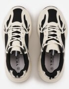 vices Adidași Bej și Negru pe Talpă Groasă cu Imprimeuri Nativine