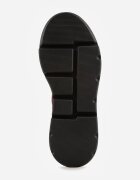 vices Adidași Bordeaux pe platformă Decorați cu aplicație rotundă Wodvire