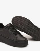 vices Adidași Casual Negre cu Talpă Groasă Tiadonia