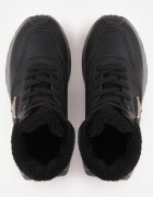 vices Adidași de iarnă negri cu Talpă Groasă cu Ornament Triunghiular Filritisa