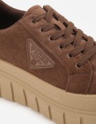 vices Adidași Maro deschis cu Talpă Groasă cu Aplicație Geometrică Leanae