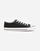 vices Adidași Negri în Stil Clasic cu Profil Jos Tyrell