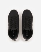 vices Adidași Negri pe Talpă Groasă cu profil aderent Decorată cu Stea Natevia