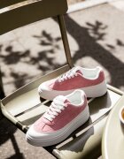 vices Adidași Roz cu Platformă în Stilul anilor '90 Donah