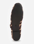 vices Balerini Leopard cu Baretă și Branț din Piele Nalirise