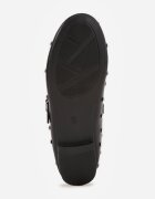 vices Balerini Negre cu ținte curea cu cataramă și branț din piele Riletra
